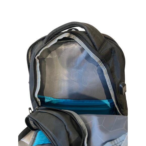 Duslang Padded Computer Black Backpack - Picture 5 of 6